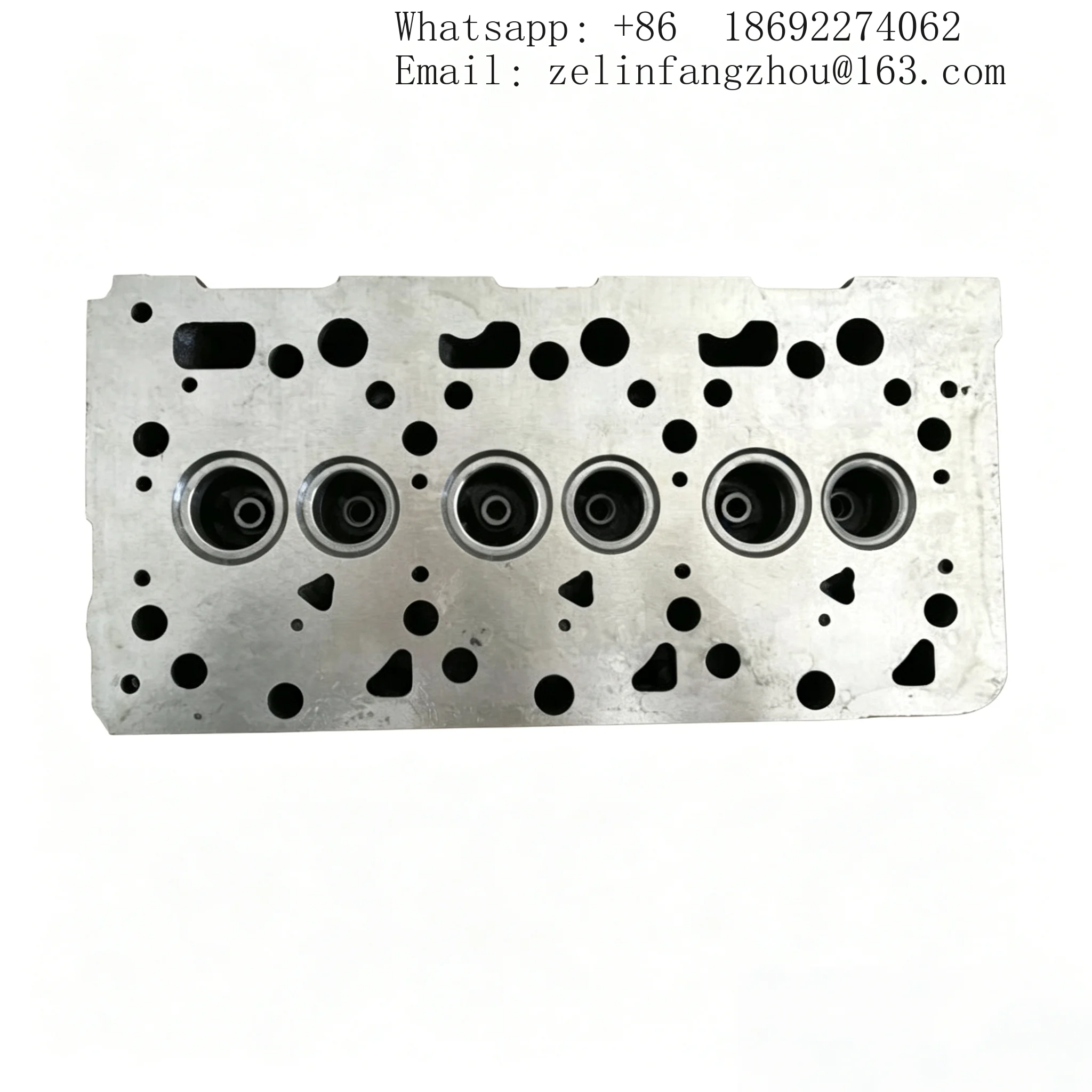 D1105 3 Cylinder Cast Iron Cylinder Head Assembly Replacement for D1105 Diesel Engine Heavy Duty