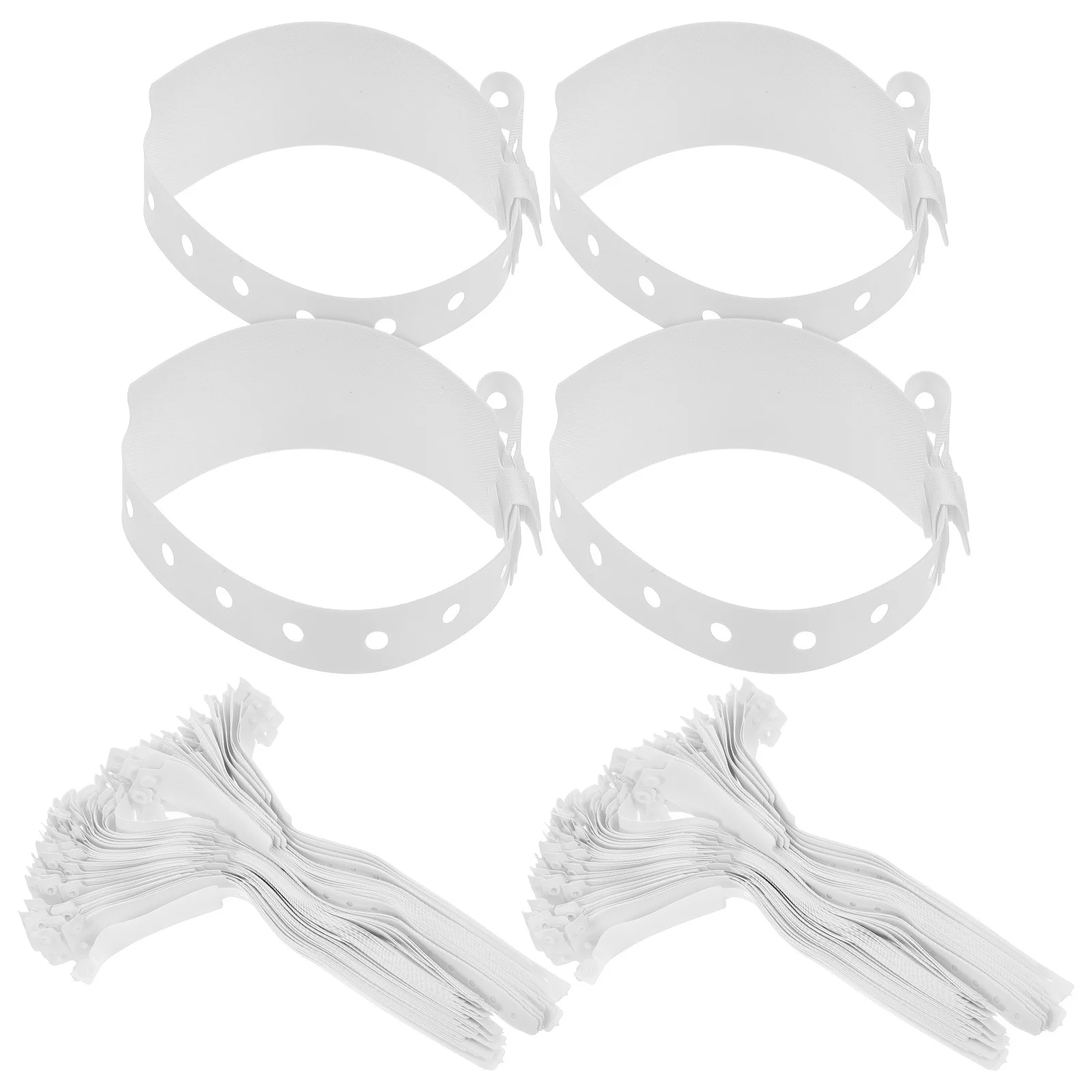 

100Pcs Waterproof Wristbands for Hospital Use Disposable Patient Identification Wristbands Medical Info Recording Bands