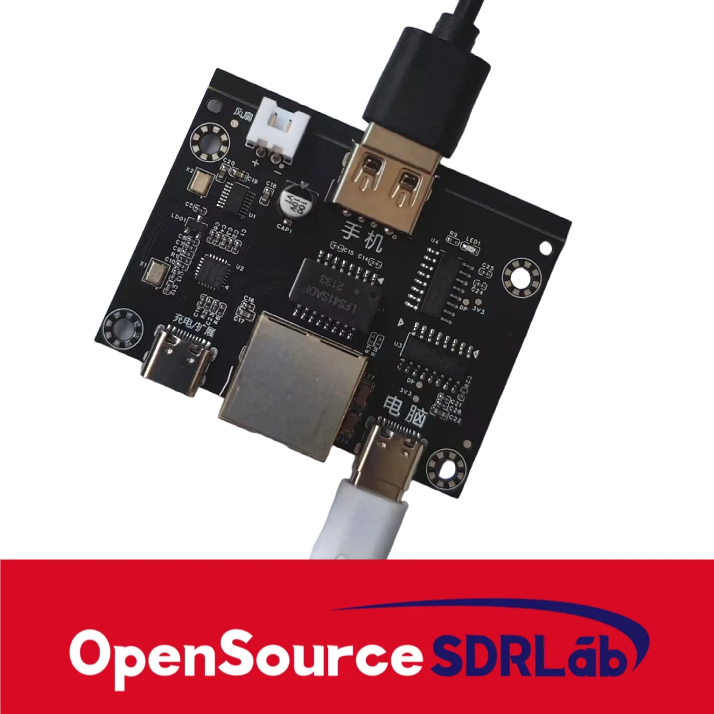 OpenSourceSDRLab التحكم المركزي iOS أتمتة النص OTG لعبة الأجهزة مزامن صب الشاشة #1