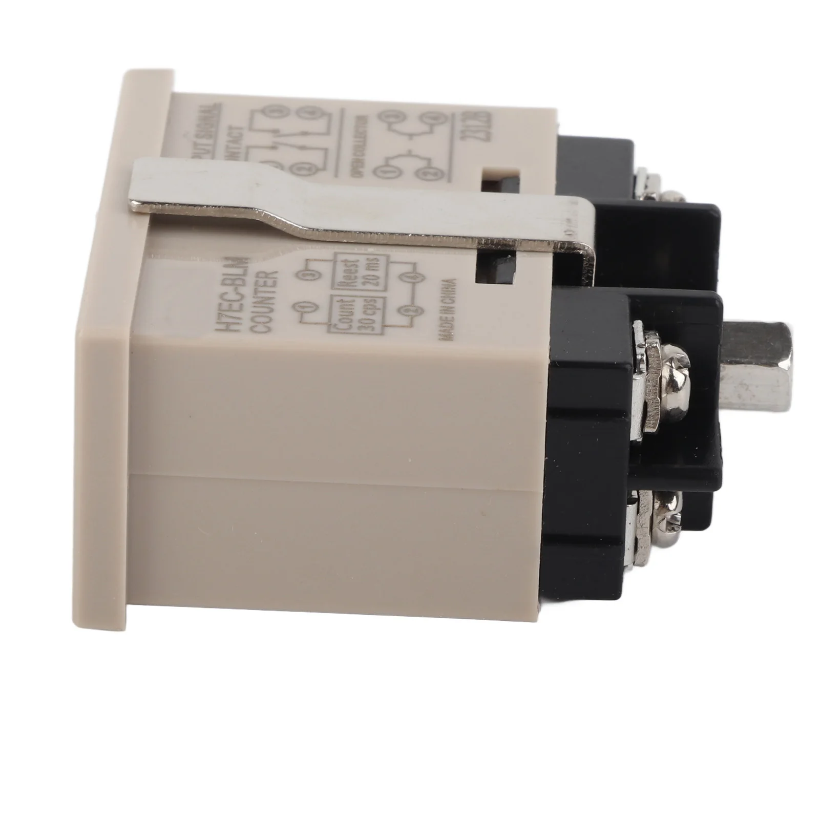 Digital Counter Electric Counter H7EC BLM Digital Electrical Counter Totalizer Without Voltage Input with 6‑Digit LCD Display