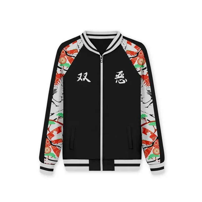 New 2025 Anime Tokyo Revengers Smiley Nahoya and Kawata Soya 3D Printed Pullover Hoodie Cosplay Costume Adult Casu eqs9X