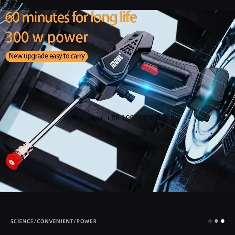 

Portable High Pressure Car Wash Water Spray GAN Garden Auto Cleaning Machine For Home manufacturer