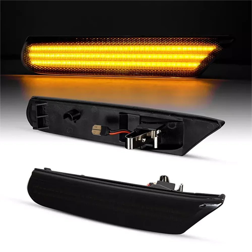 

2Pc Normal Amber LED Side Marker Light For Porsche Boxster 986 996 911 Carrera Targa 1996-2004 Turn Signal Lamp Car Blinker Lamp