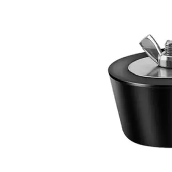 Black Winter Pool Cover Pool Winter Protection Tool Stainless Steel Screws Rust Resistant Design For Pool Skimmers
