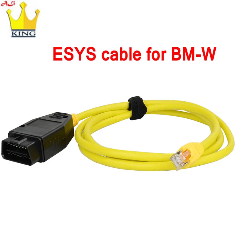 ESYS ENET Cable ForBMW F-serie Refresh Hidden Data E-SYS ICOM Coding ECU Programmer OBD OBD2 Scanner Car Diagnostic Auto Tool