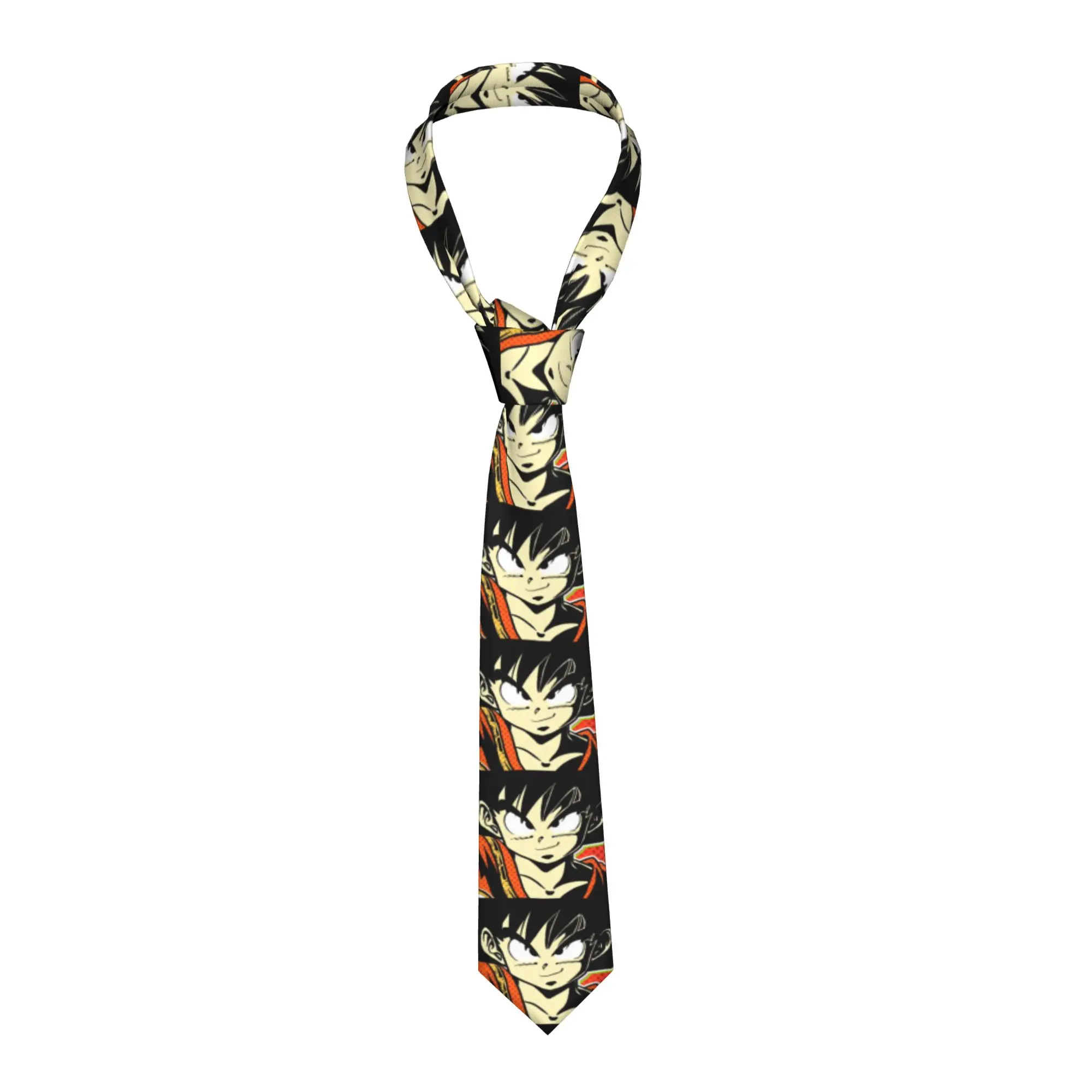 

Dragons Cartoon Ball Driving Neckties Men Women Casual 8 cm Narrow Neck Tie Goku for Men Daily Wear Cravat Wedding Cosplay Props