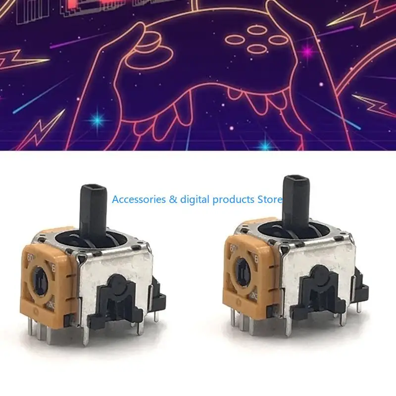 77JD Gamepad 3D Analog Joystick Controller Thumbstick Module For