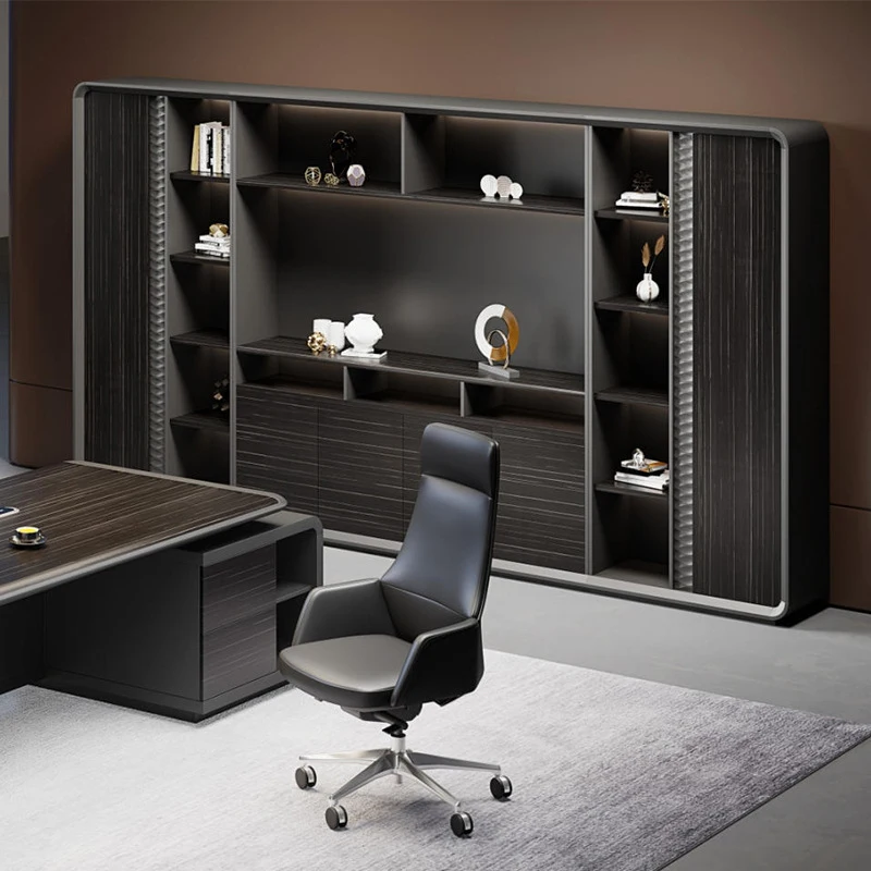 Luxury And Chair Set, , High-End Manager CEO Executive Desk, Office Furniture