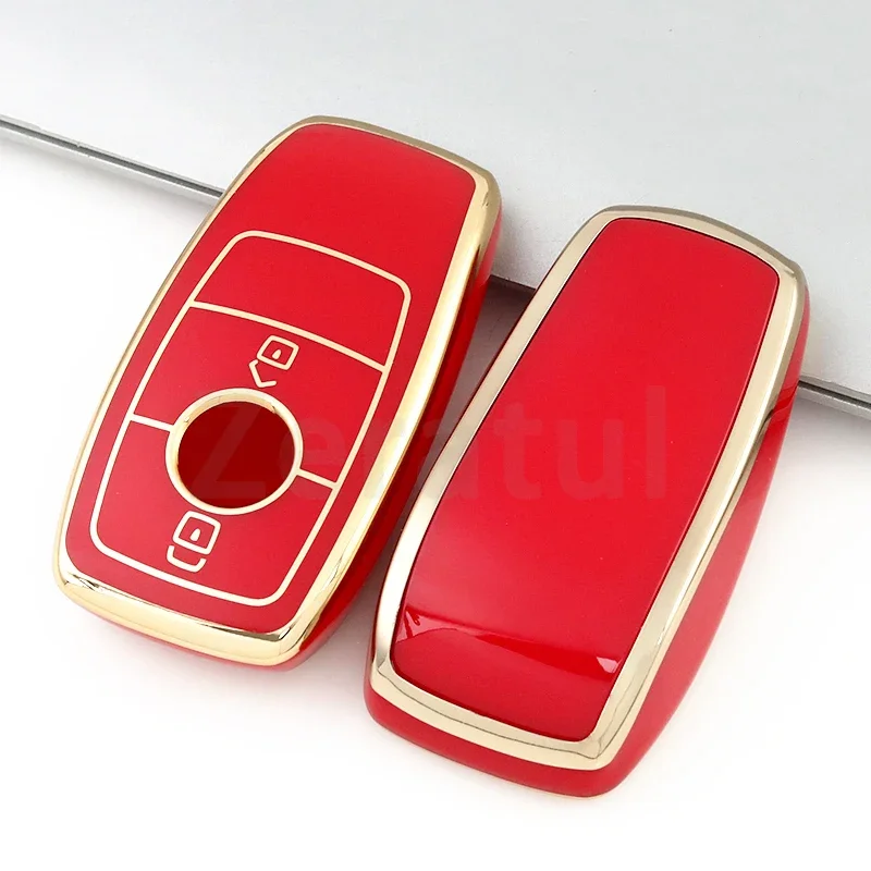 بولي TPU شل فوب لمرسيدس بنز ABC E S G GLB GLC GLE الفئة GLS W177 W205 W213 W222 G63 X167 E200 E300 AMG حافظة مفاتيح السيارة