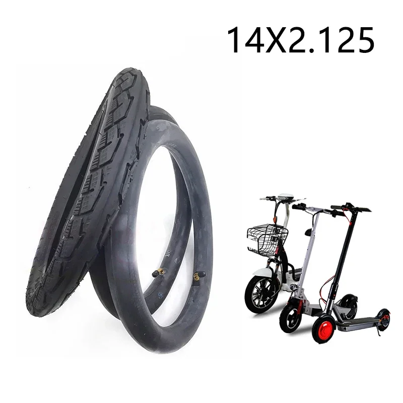 14 Inch 14x2.125 54-254 Electric Bicycle Tires 14*2.125 Tyres Bike Inner Tube Tyre Whole