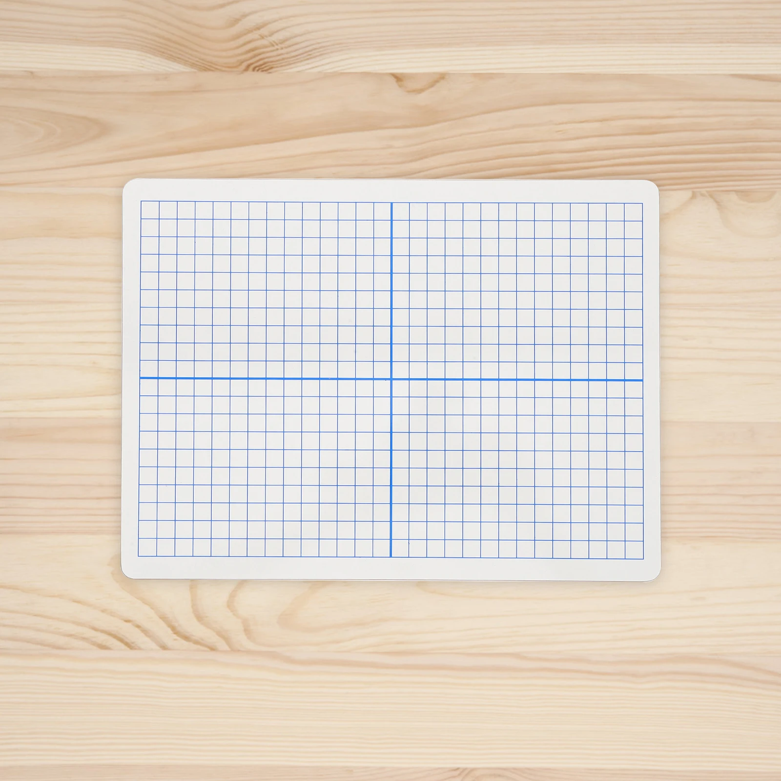 

Double Sided Whiteboard Dry Erase Grid Lapboard Portable Small Reusable Note Pad With Lines Graphing Geometry Boards For