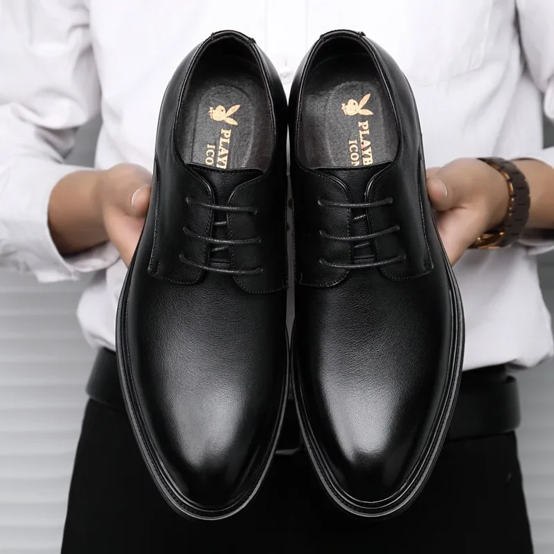 Florsheim Men's Formal Business Shoes British Style Pointed Young Casual