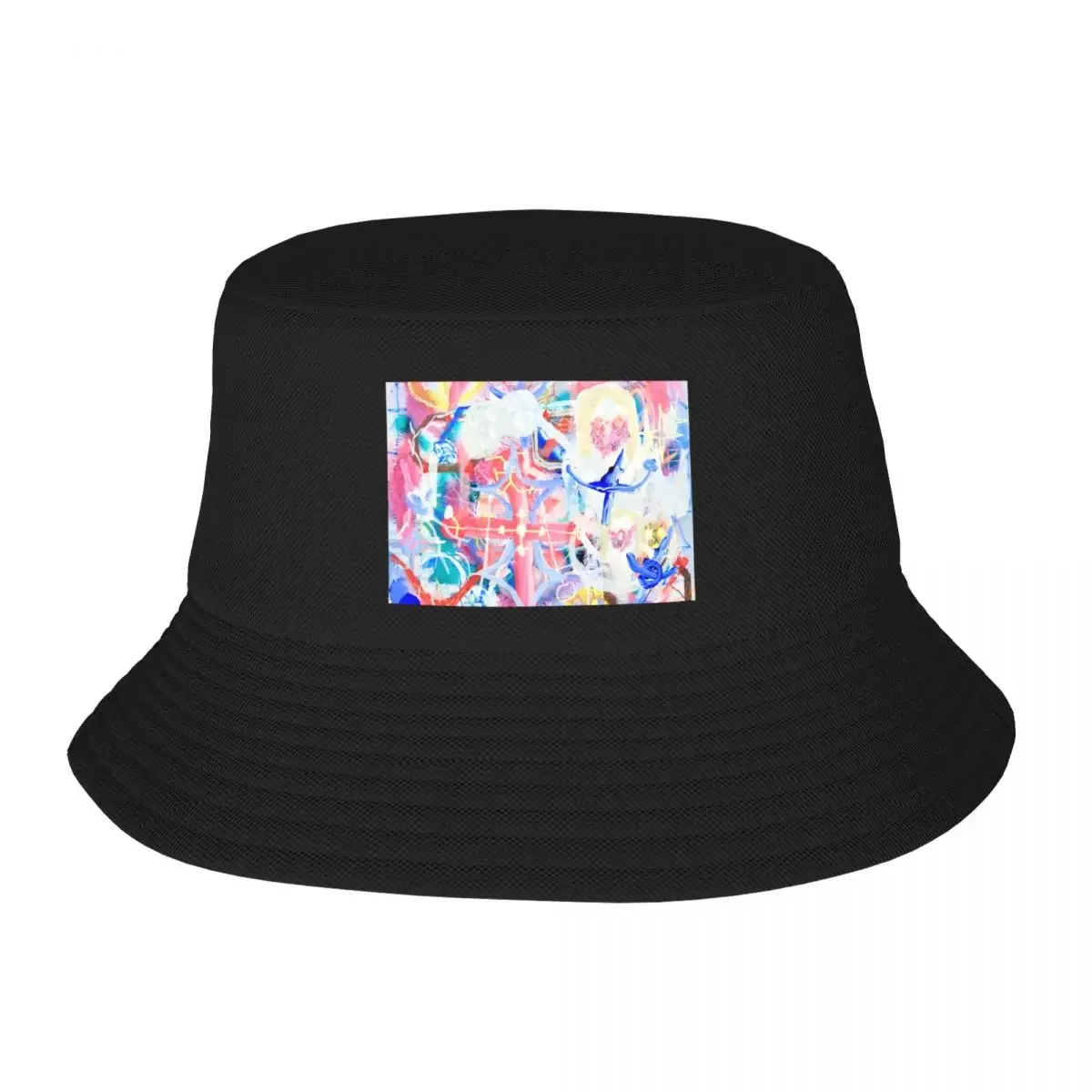 New drain gang bladee painting Valery BellsCap Bucket Hat Cosplay Uv Protection Solar Hat Male  Hat For Girls Men's