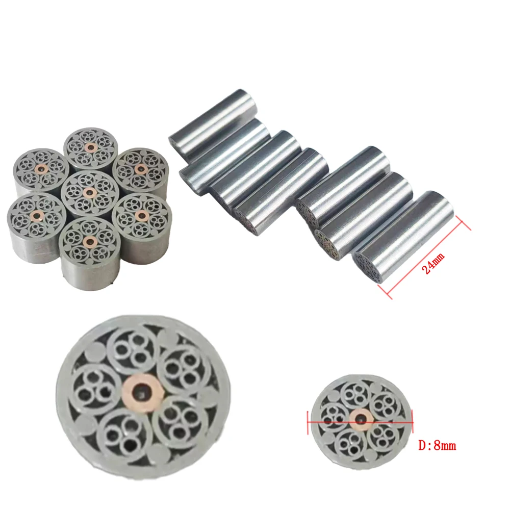 Mosaic Pin for Knife   Decorative Brass Heavy Duty Knife Handle Pins for Fixed Blade Knives   Handmade Pocket Knife Pins Tools