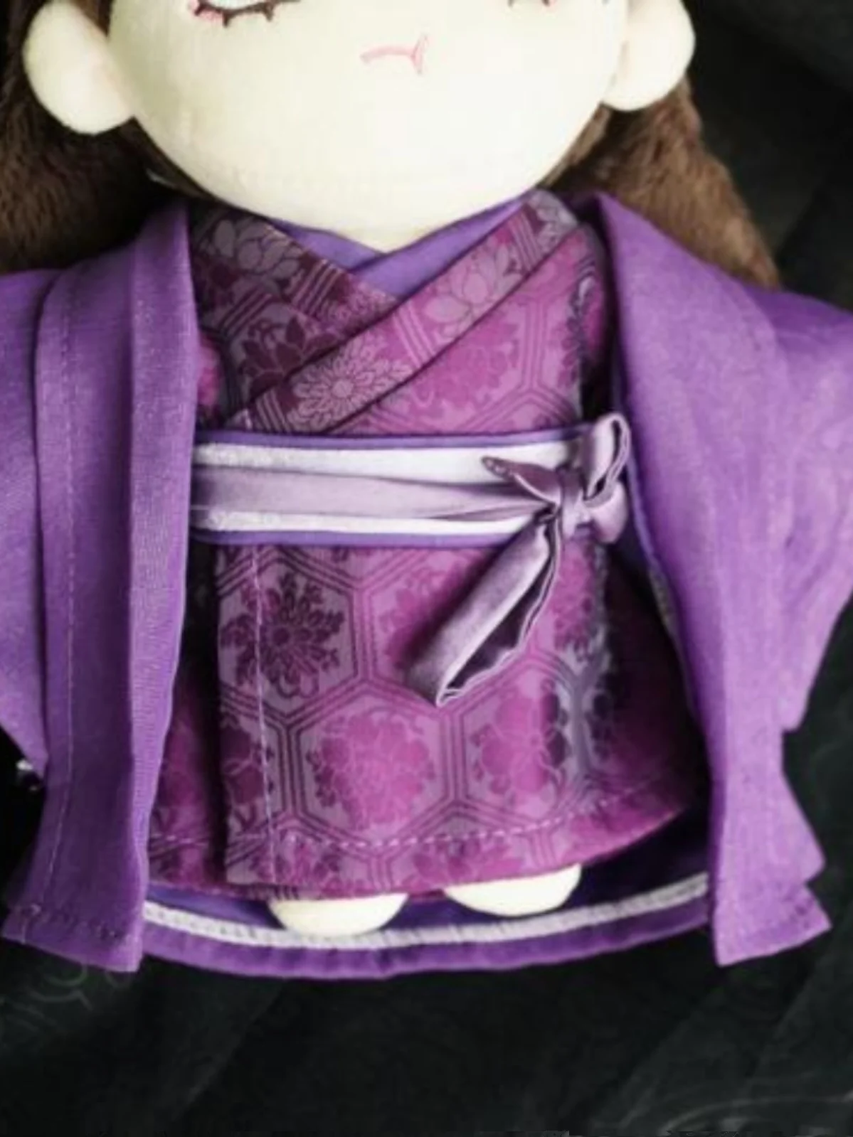 

Handsome Vintage Purple Prince Ancient Hanfu Costume Suit Cosplay For 20cm Plushie Doll Clothes Outfit Accessories Toy Gifts