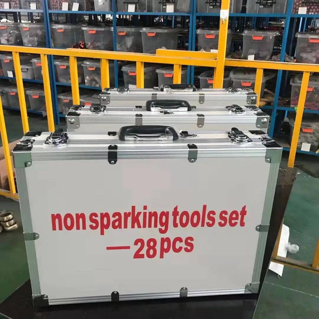 Non sparking spark free hand tools set