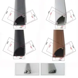 Self-Adhesive Floor Cord Cover Anti-extrusion Durable Extension Wiring Duct Protector Triangle Cord Protector Home Outdoor