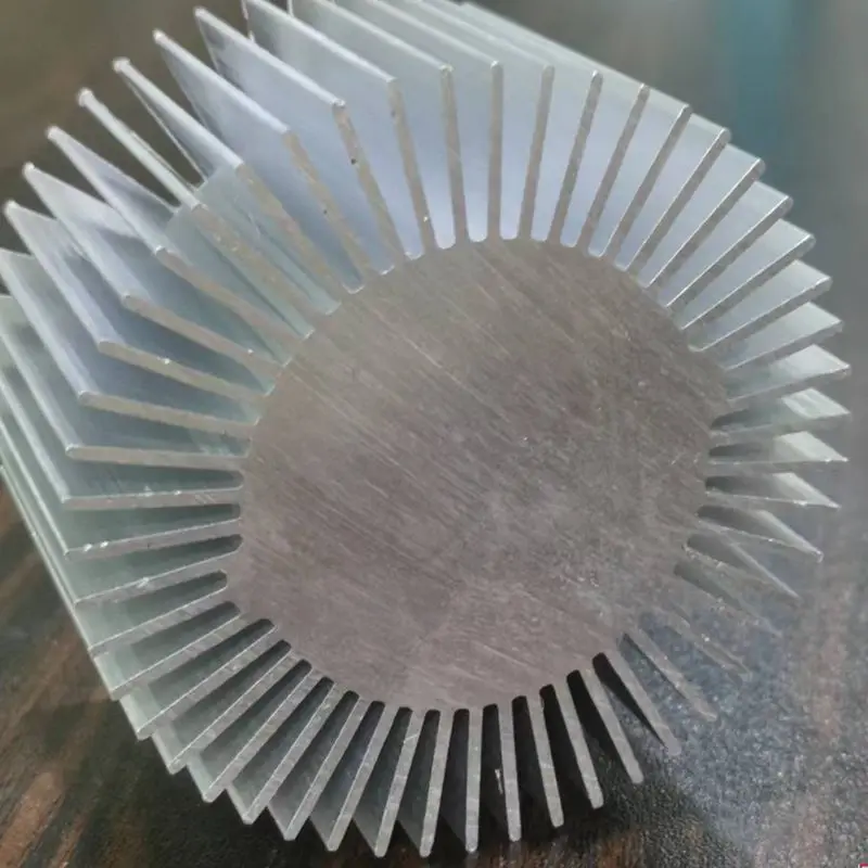 sunflower radiator 71x41mm Sunflower heat sink aluminum alloy round radiator aluminum LED heat sink customize