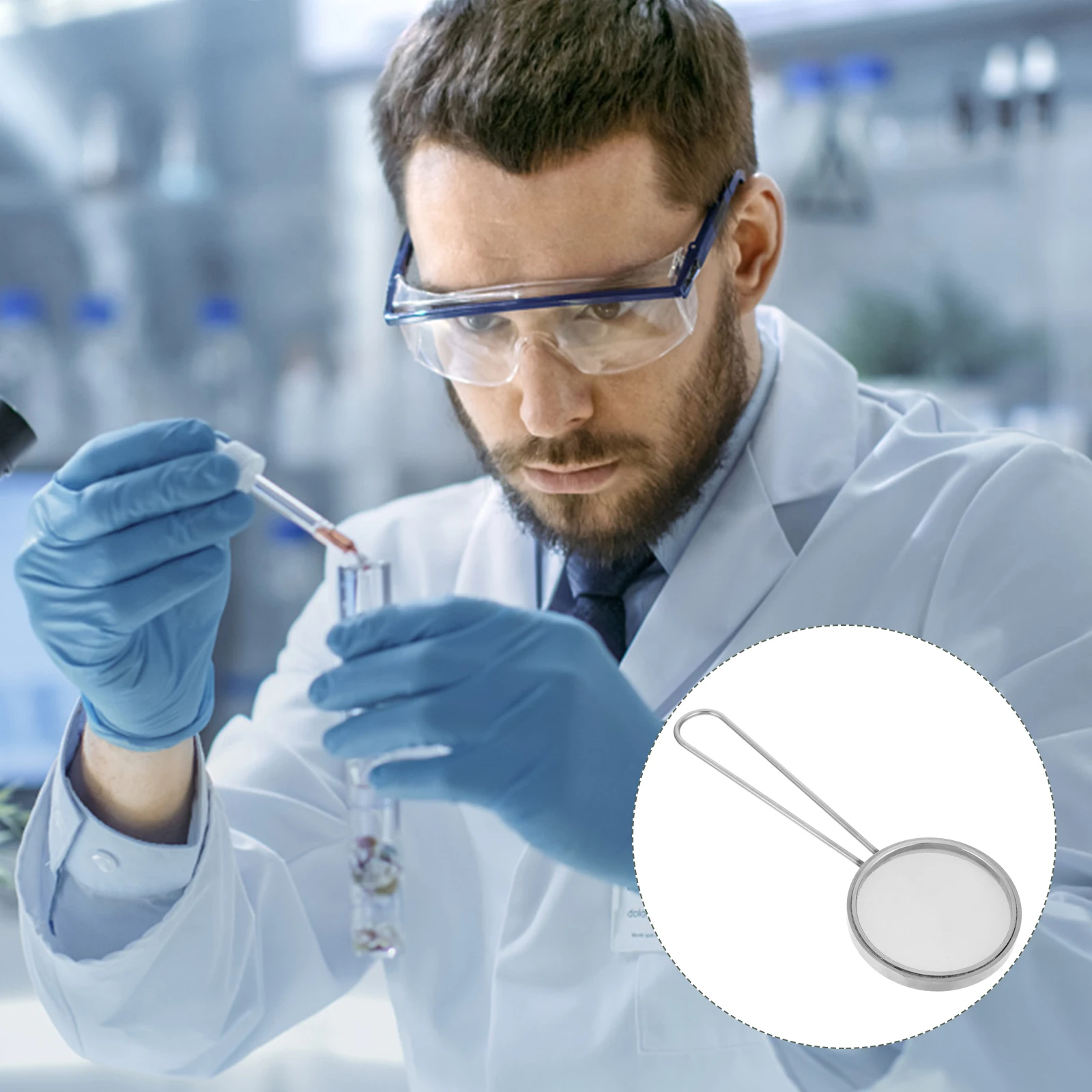 

100 Mesh Cell Sieve Strainer Net Sifter Fine Stainless Steel Laboratory Accessories Experiment Tool for Kitchen Food