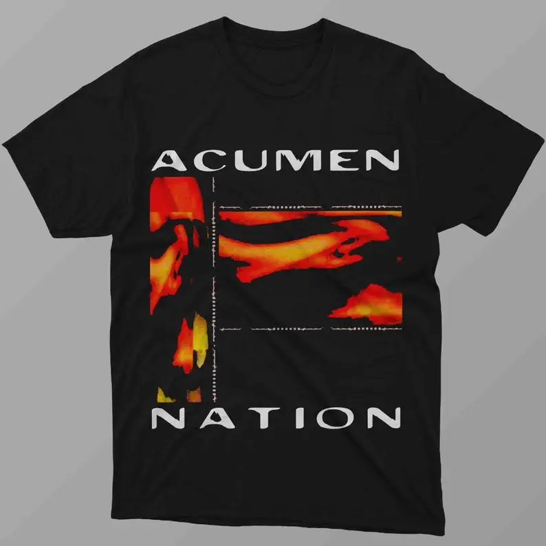 Acumen Nation Tshirt Men's Cotton T-Shirt O-Neck Tees Short Sleeve Clothes Big Size