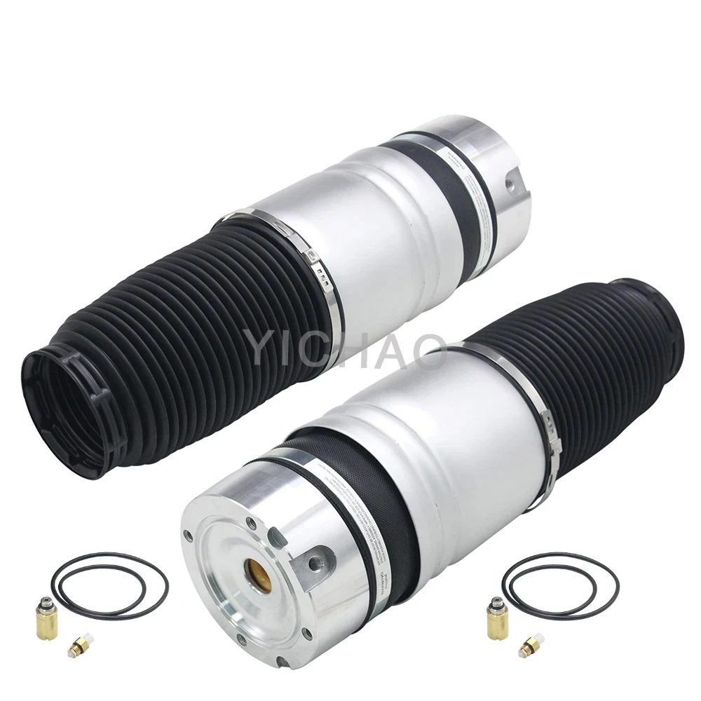 2 sztuk tylna poduszka zawieszenia pneumatycznego dla Audi Q7 VW Touareg Porsche Cayenne zestawy naprawcze do zawieszenia pneumatycznego 7L8616503B 7L6616503B 7L6616020 — zdjęcie 2