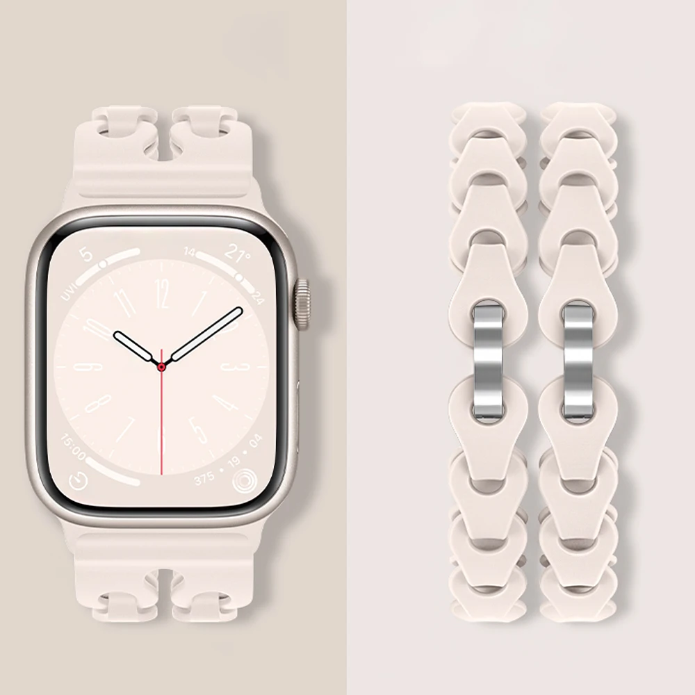 Тонкий силиконовый ремешок для Apple Watch 10 42 46 мм, цветной браслет для Iwatch 10 9 8 7 Ultra49 44/45/38 мм, спортивный браслет для наручных часов