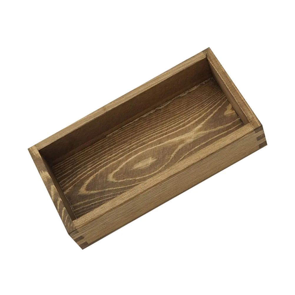 

Wooden Mortise Tray Mortise Tenon Tray Sturdy Eco Friendly Multi purpose Home Storage Dessert Snack Fruit Cake Trays