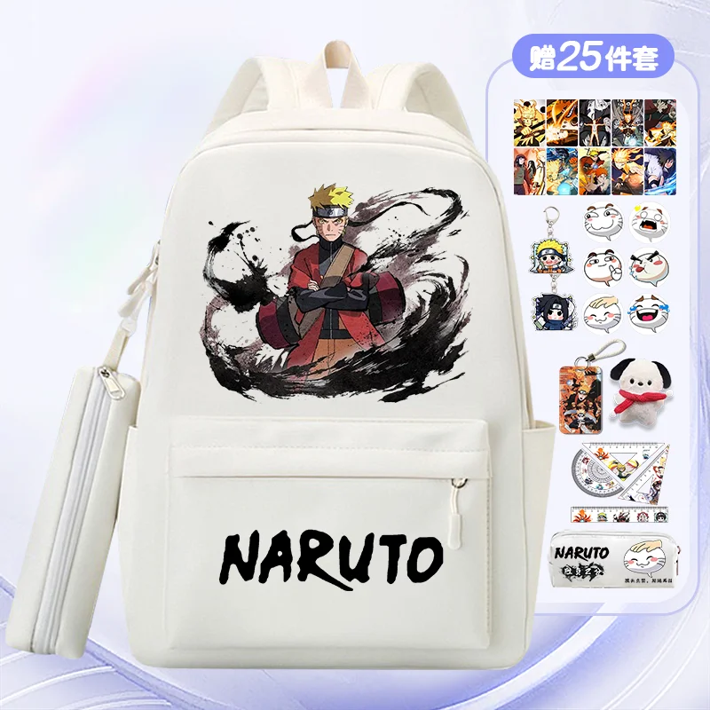 

Naruto Theme Anime Backpack Student Schoolbag High-Capacity Laptop Bag Lightweight Fashion Creative Birthday Gift For Boy Girl