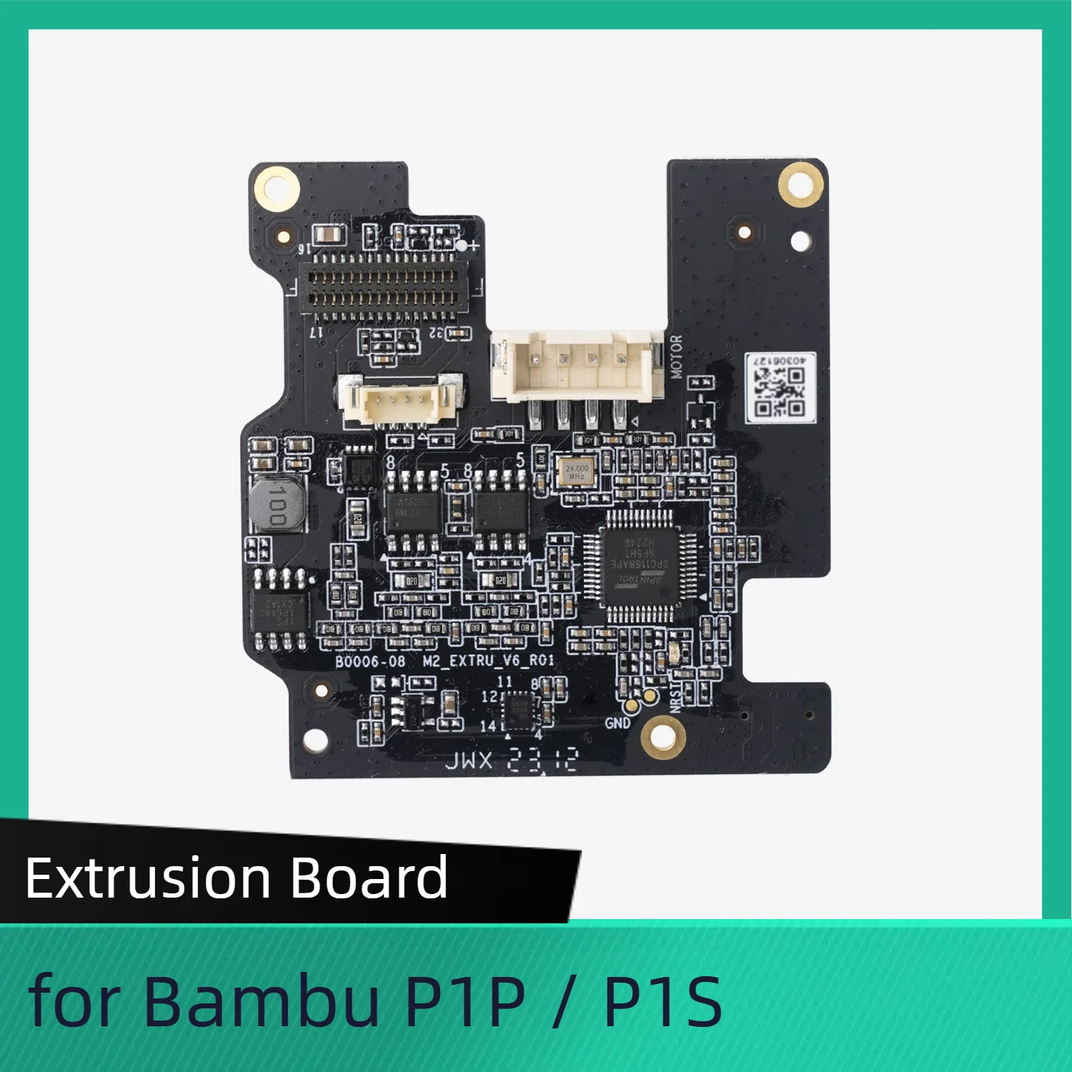 

for BambuLab P1 Series Extrusion Motherboard Main Circuit Board for Bambu P1P Extruder Board for Bambu P1S 3D Printer Accessory