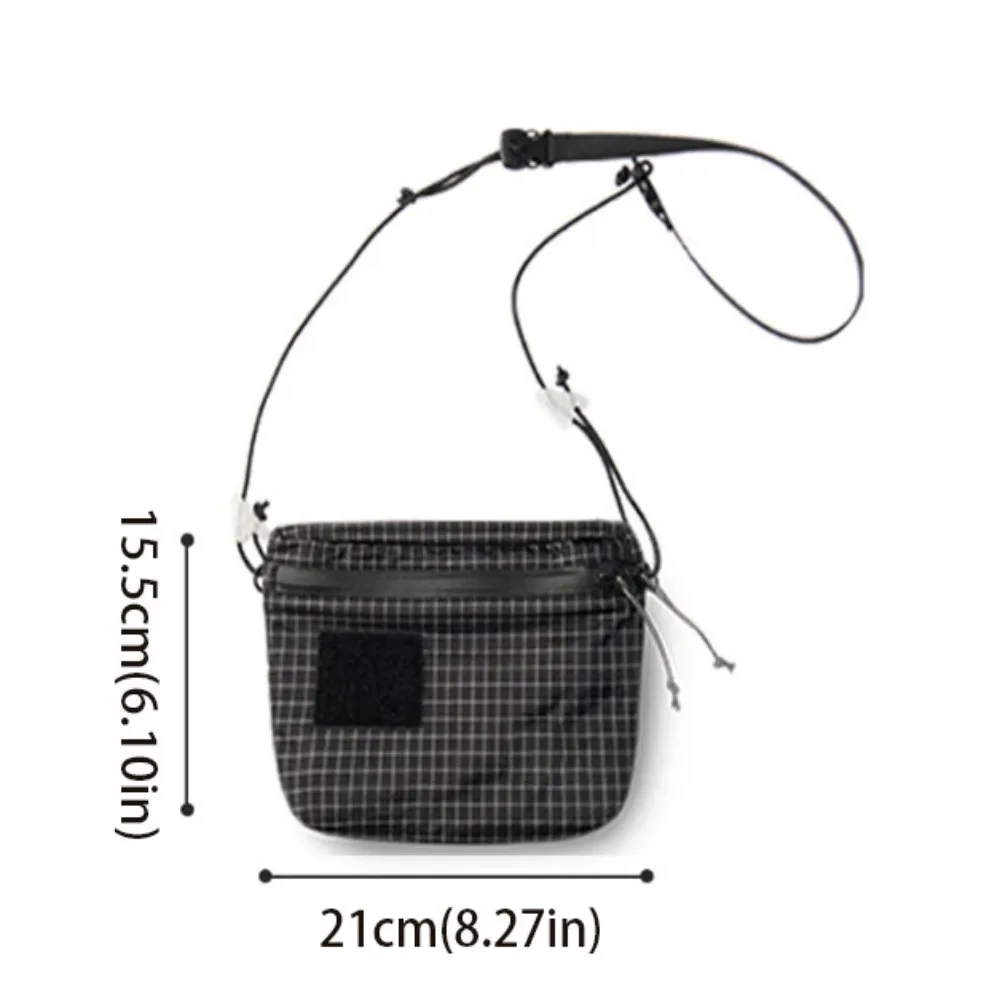 

Trip Bag Zippered Storage Shoulder Bag Mini Satchel Waterproof Phone Carrying Pack Small Bags 3L Capacity Cross Body Bag Summer