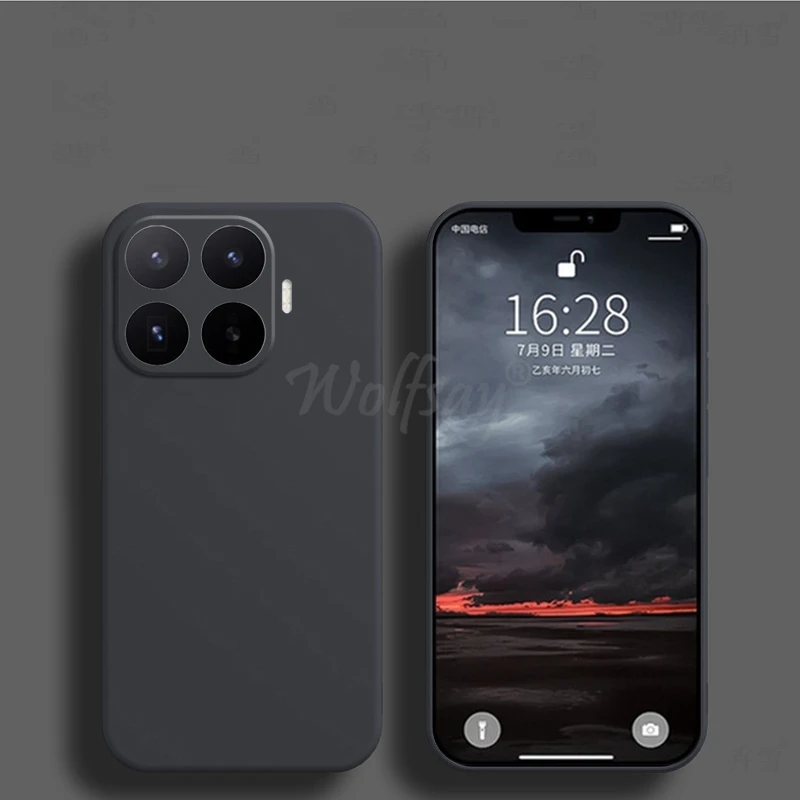 Für Xiaomi 17T Pro Hülle Flüssiges Silikon Einfache Gummiabdeckung Xiaomi 17T Pro Cover TPU Sturzsichere Schutzhülle Xiaomi 17T Pro Case