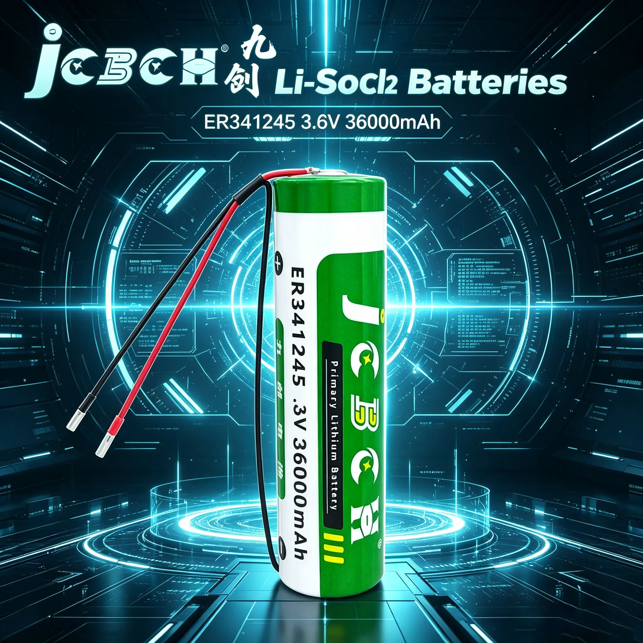 ER13170 Smoke Alarm CNC Machine Tool Machining Center Equipment Driver Temperature Detector Li-SOCl2 Batteries 3.6V