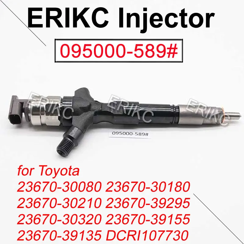 

095000-5890 Fuel Injector Nozzle 095000-5891 Diesel Common Rail Injection for DENSO 23670-30180 Toyota Landcruiser prado 3.0 D