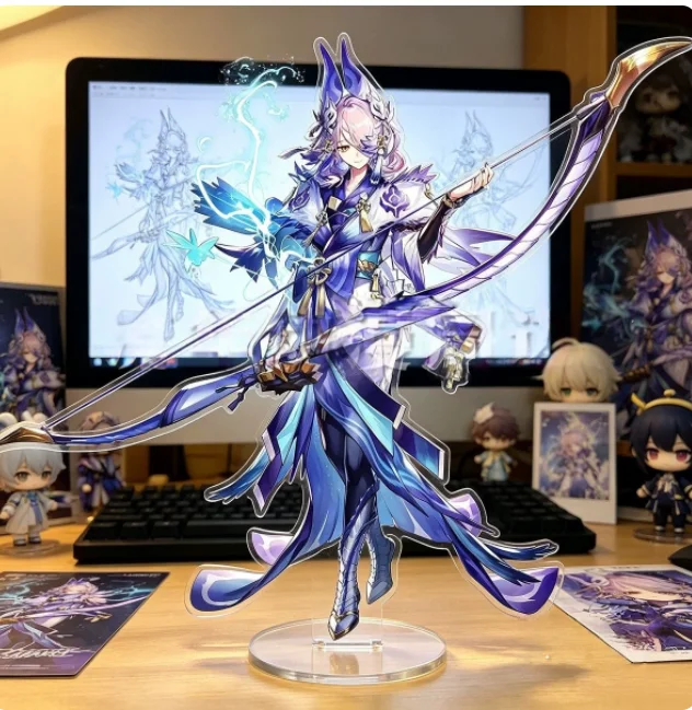 Japanese Anime GRAY RAVEN：PUNISHING Liv Acrylic Stand Figure Model Plate Cosplay Collection Desktop Decor Gifts XYZ - view 4