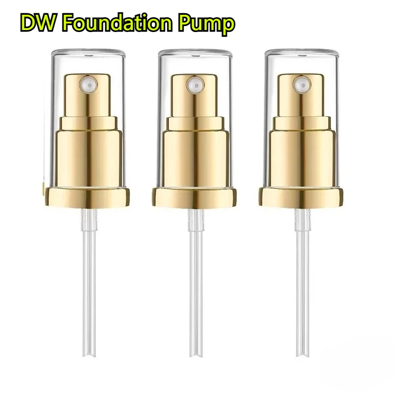 1/3 Stück DW Foundation Pumpe für doppeltes Tragen, tragbarer Make-up-Spender, Kopfersatz, Reise-Make-up-Pumpe, auslaufsichere Pumpe, 30 ml