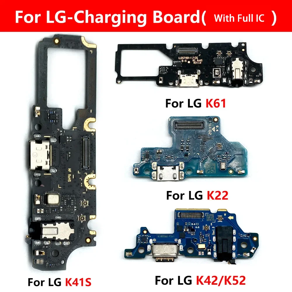 NEW USB Power Charging Flex Flex Cable For LG G6 K22 K41S K42 K52 K51 K61 Q7 Q610 Q8 Q92 Q720 Style Q710 V30