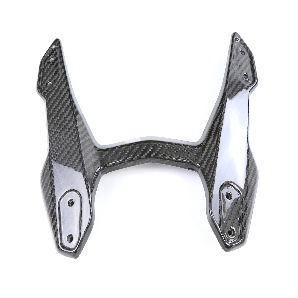 100% Carbon Fiber Motorcycle Wind Shield Bracket Windshield decorative strip fairing For BMW R1250RS  2021 2022 2023