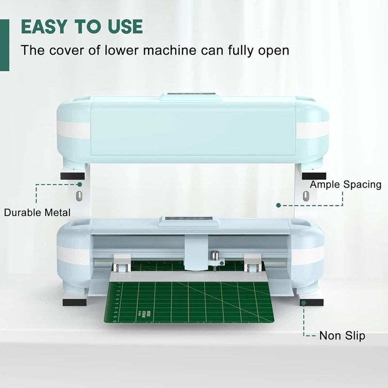 2-In-1 Stand Legs For Cricut Maker 3/ Maker/Explore 3/ Explore Air 2, Accessories And Tools Organizer For Craft Room