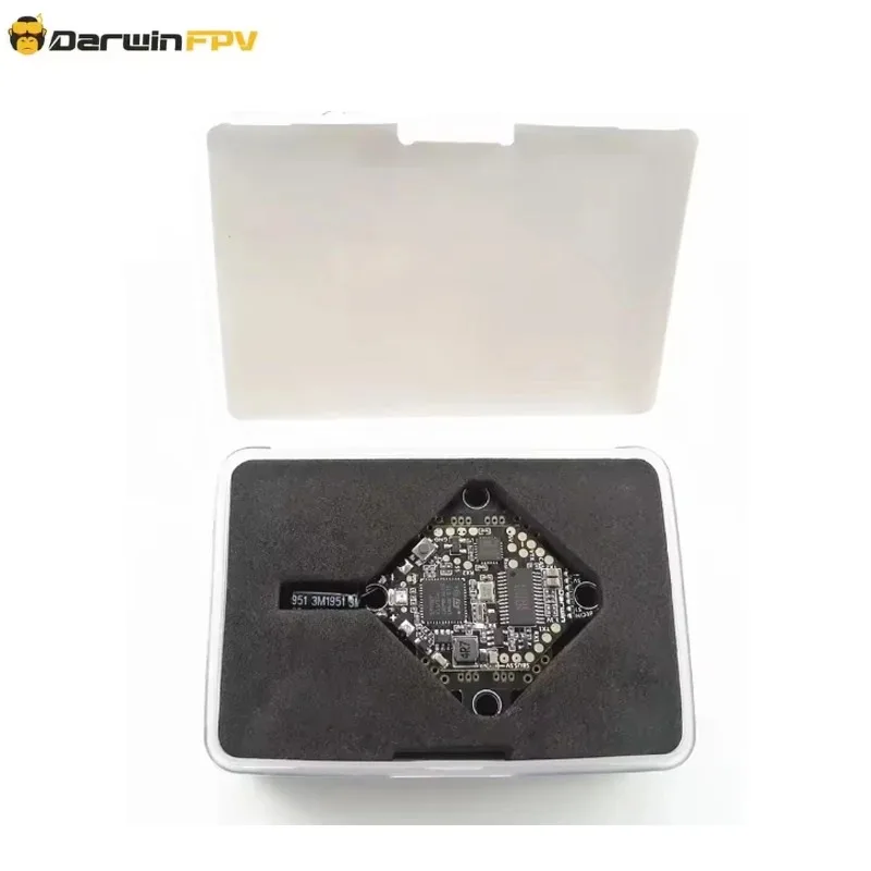 DarwinFPV F411 AIO Controlador de vôo Whoop Blheli_S Betaflight F4 15A OSD BEC BL_S 1-3S 4In1 ESC para RC Drone FPV Racing