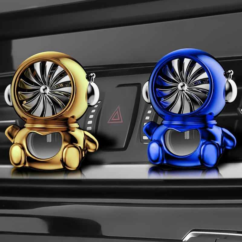 Car Vent Freshener Long Lasting Fragrance Car Air Freshener Vent Clip Fan for Universal Auto Aromatherapy Diffuser