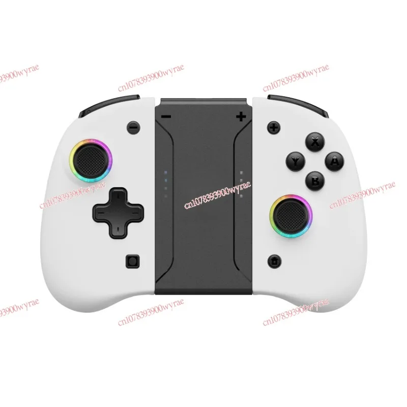 For  Switch Joy Con Bluetooth controller with colorful RGB lights and macro functions, left and right controllers