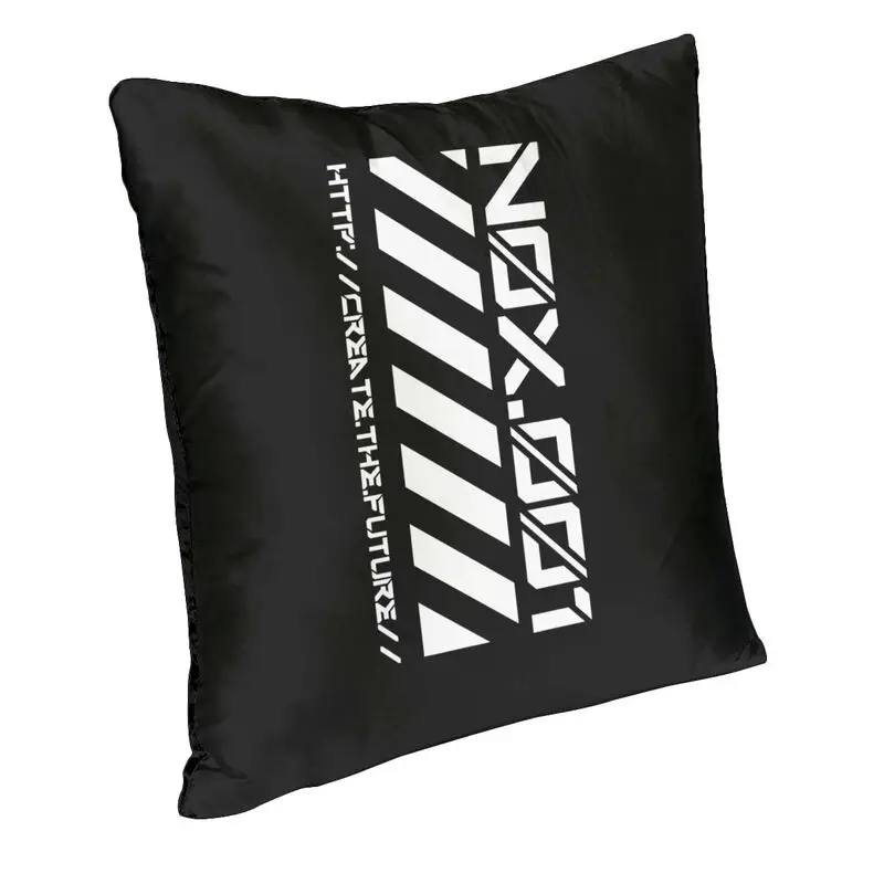 Future Tech Street Wear Cushion Cover 45x45cm Decoration Print Japanese Tokyo Techwear Throw Pillow for Sofa Double Side