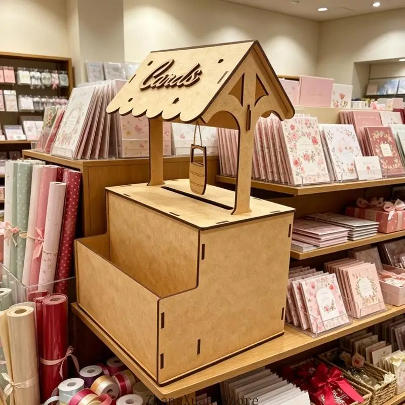 Überdachter Hochzeitskartenkasten für die Sammlung von Gästenachrichten beim Empfang 3XUF – Detail 3