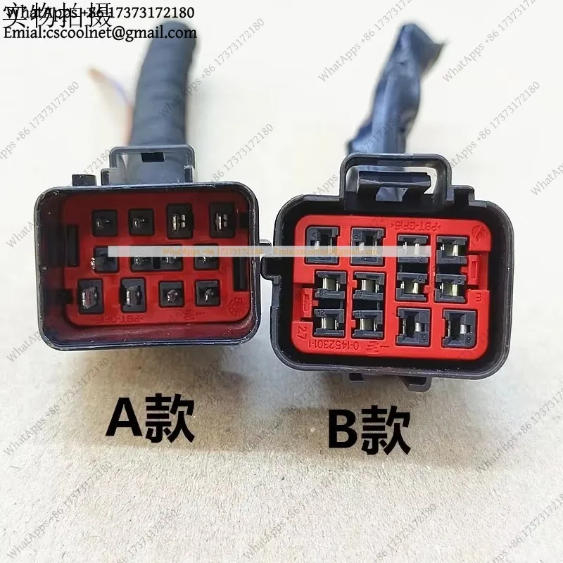 JS02 1PC Headlight Plug Connector for Volvo S80 S60L S40 XC60 XC90 C30 V40 Replacement Socket Harness