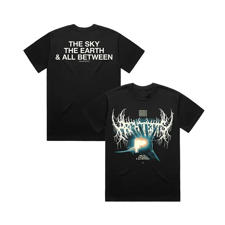 Pop Architects - Banda de Metal Británica de Renombre - Camiseta de Manga Corta de Algodón Puro Vintage para Hombre y Mujer para el Verano