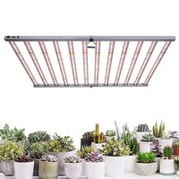 Grow Light ETL Dimmable Foldable 9 10 12 Bars 1000W 1200W Full Spectrum Hydroponic 318 Plant Led Grow Light