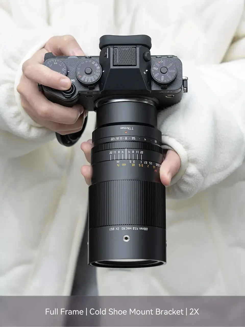 Obiektyw TTARTISAN 100mm F2.8 Macro 2x do fotografii owadów z mocowaniem Sony E Fuji XF GFX Canon RF EF Nikon Z F L Z6 XT100 — zdjęcie produktu 7