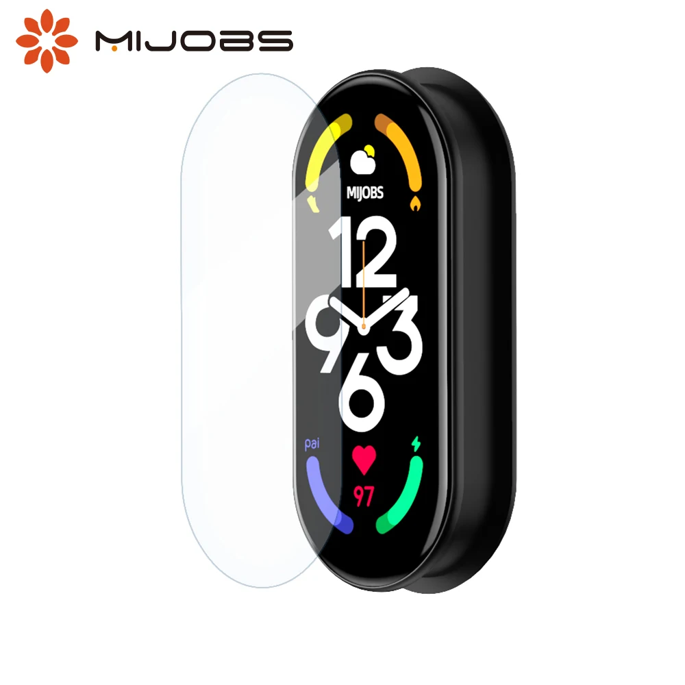 Protective Screen Film For Xiaomi Mi Band 8 7 6 5 4 3 Protection Cover Protector for Xiao Mi Smart Band 8 Soft Film