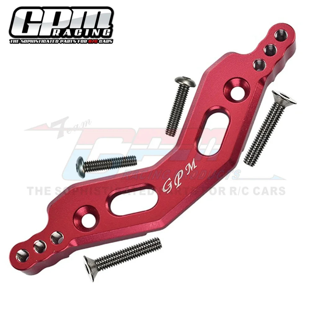 GPM for ARRMA 1/8 TYPHON 1/10 Granite Big Rock Crew Senton KRATON OUTCAS 4X4 3S Metal Front Shock Tower bracket plate AR320399