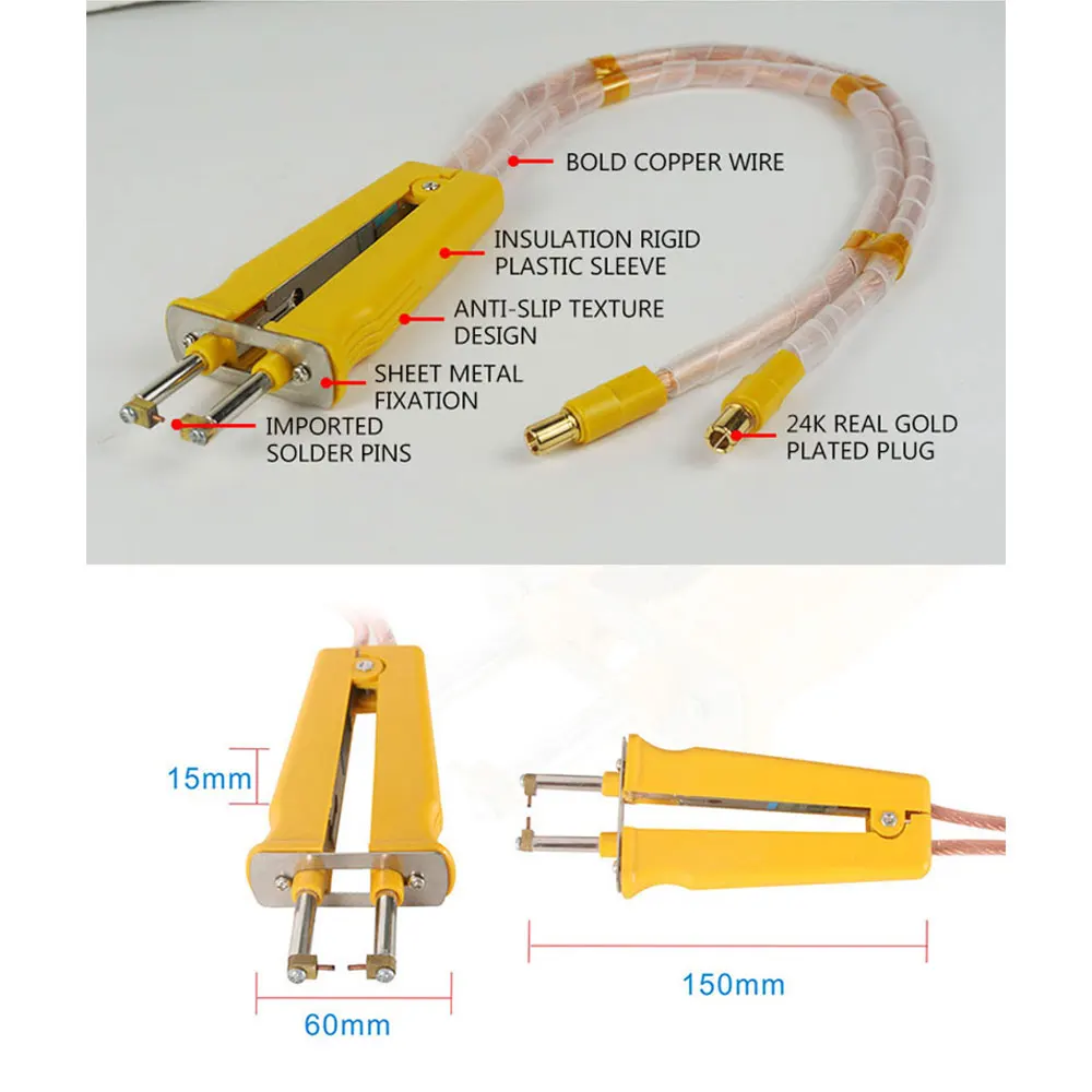 Handheld Welding Pen 1.6mm Welding Thickness Polymer Battery Welding Metal Hardware Components Welding Tools